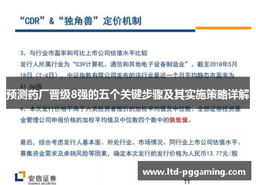 预测药厂晋级8强的五个关键步骤及其实施策略详解 预测药厂晋级8强的五个关键步骤及其实施策略详解